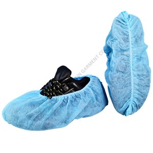 HXS-01 Machine made high quality blue PP shoe cover machine made shoe cover