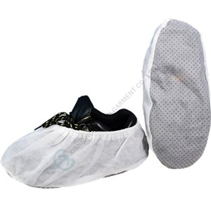 Pp Shoecover With Anti Slip Anti Skid Pvc Dots shoecover with pvc dots sole