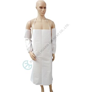 Disposable Liquid Water Proof Apron For Hospital, Medical, Laboratory apron for hospital