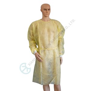 Nonwoven PP Disposable Surgical Gown for Hospital Use CE MDR Hospital Use