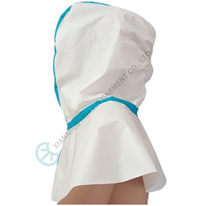 Disposable Nonwoven Microporous taped seam hood nonwoven hood
