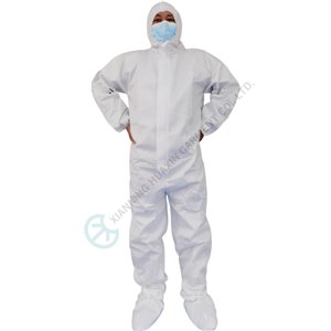 TYPE 5B TYPE 6B Microporous Coverall With Hood Boots TYPE 6B coverall