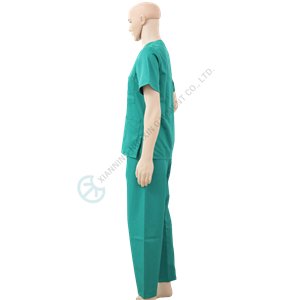 Green Pajama suits green scrub suits for doctors nurses hospital use scrub suits