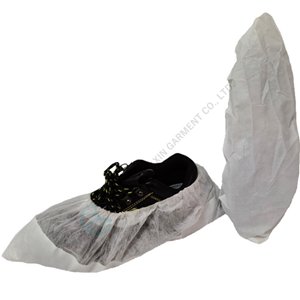 Machine Made Durable Water Proof PP plus CPE Shoe Cover PP plus CPE shoe cover