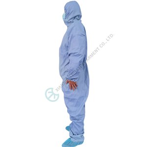 EN ISO14116 Index-1 flame retardant coverall with hood Flame retardant coverall