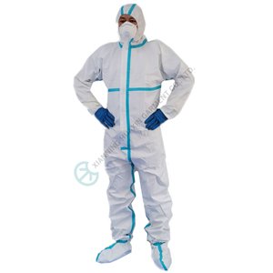 Personal protective equipment CAT III TYPE4B coverall EN ISO27065 standard coverall EN ISO27065 standard