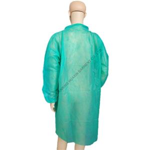 Disposable PP Lab Coat EU MDR 2017 745 Compliant Polypropylene Lab Coat