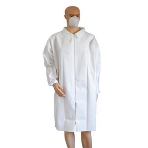 Disposable Microporous Cleanroom Lab Coat for Pharmaceutical Microporous Lab Coat