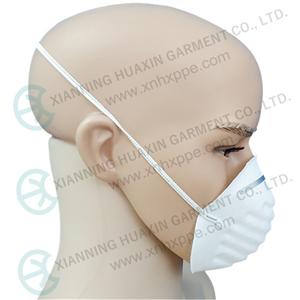 Polypropylene Cup Mask With Ear Loops polypropylene cup mask