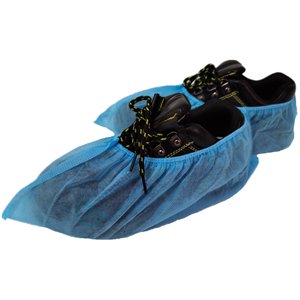 HXS-01 Machine made high quality blue PP shoe cover high quality shoe cover