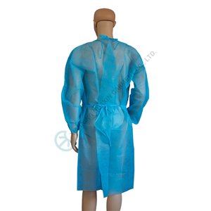 Blue medical hospital doctor surgical gown medical gowns