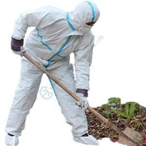 EN14126 TYPE4B/5B/6B taped seam protective coverall TYPE4B TYPE5B TYPE6B coverall