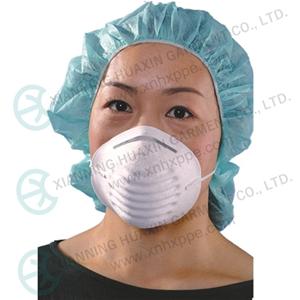 Certificated Disposable N95 Dust Mask / FFP 2 Respirator Certificated Dust Mask
