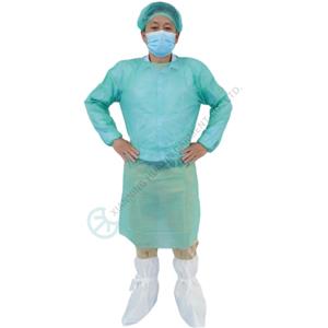 Non Sterile Disposable Surgical Gown Green AAMI Level 3 Protection Non-Sterile Disposable Surgical Gown