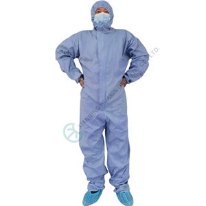EN ISO14116 Index-1 flame retardant coverall with hood EN ISO14116 index-1 coverall