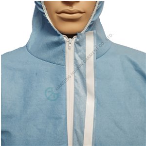 Disposable Coverall EN ISO 14116 Index 1 Limited Flame Spread with Integrated Booties Integrated Booties Coverall
