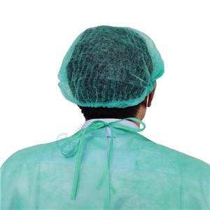 Non Sterile Disposable Surgical Gown Green AAMI Level 3 Protection Disposable Gown with Moderate Fluid Protection