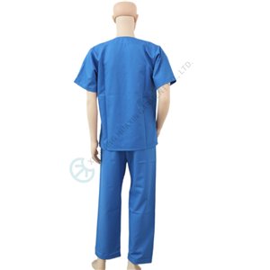 Blue Pajama suits blue scrubs suit hospital use Blue scrubs