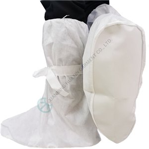 Medical use industrial use anti slip sole disposable SMS boot cover factory supply SMS boot cover factory supply