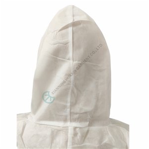 Disposable SMS Coverall with Hood for Dust and Particulate Protection Particulate protection coverall