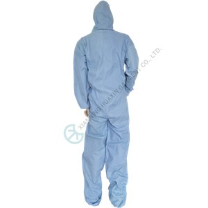 Disposable Coverall EN ISO 14116 Index 1 Limited Flame Spread with Integrated Booties Limited Flame Spread Coverall