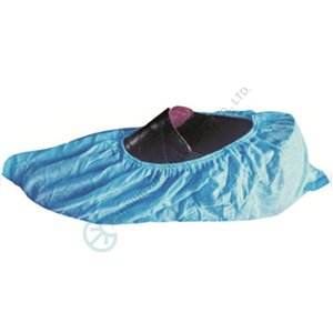 HXS-02 Spunbond Polypropylene Shoecover With Embossed Sole Anti slip Anti skid shoecover with embossed sole