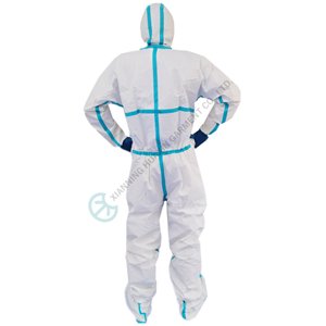 Personal protective equipment CAT III TYPE4B coverall EN ISO27065 standard CAT III PPE