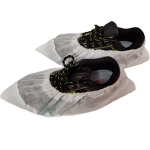 Machine Made Durable Water Proof PP plus CPE Shoe Cover machine made shoe cover