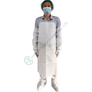 Disposable solid substance Proof Apron For Hospital, Medical, Laboratory solid substance proof apron