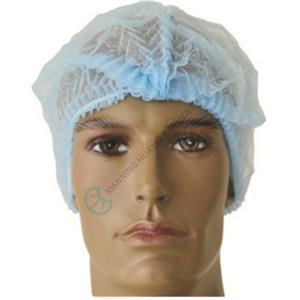 Single Or Double Elastic SMS Round Cap, Surgical Cap SMS round cap