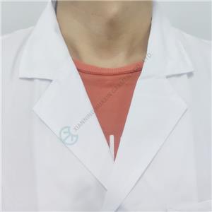 White cotton fabric Doctor's Coat Medical Coat White cotton fabric coat