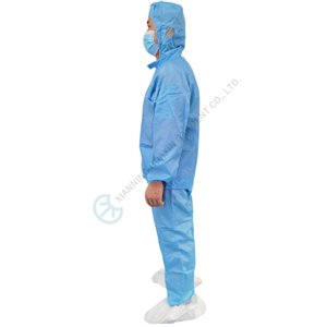 Electrostatic work suit coat and pants Electrostatic work suit