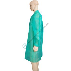 Disposable PP Lab Coat EU MDR 2017 745 Compliant EU MDR 2017/745 Compliant Lab Coat