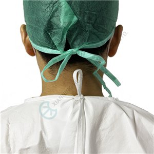 TYPEPB6B EN14126 isolation gown with elastic cuffs Gown with elastic cuff