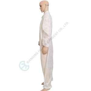 Disposable Coverall with Collar Effective Industrial Workwear Cost Effective Industrial Workwear