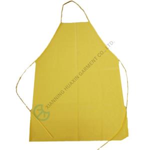 Disposable TypePB3B Yellow Ebola Chemical Resistant durable Apron chemical resistant apron