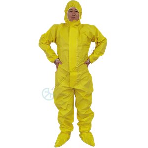 TYPE3B durable chemical proof overall with boots Type3B Chemical Proof Overall