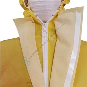 Durable Type3 Chemical Disposable Coverall Heavy Duty Workwear Disposable Coverall