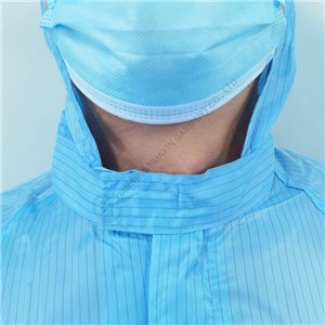 Electrostatic work suit coat and pants