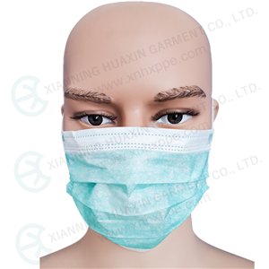 Disposable Nonwoven Face Mask 3ply With Ties nonwoven face mask