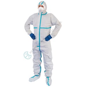 Disposable Medical Isolation Gown Compliant with GB 19082 EN ISO 13688 Disposable gown