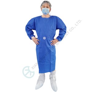 Strong seam strength Ultrasonic seam medical use surgical gown surgical gown