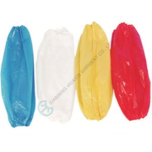 Liquid Water Proof Machine Made CPE Sleeve Cover water proof sleeve cover