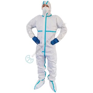 Personal protective equipment CAT III TYPE4B coverall EN ISO27065 standard personal protective equipment