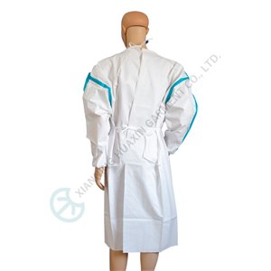 Disposable AAMI PB70 Level 3 Surgical Gown CE MDR Certified CE MDR Certified