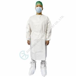 CE certificated EN14126 TYPE6B gown with Knitted cuff EN14126 gown