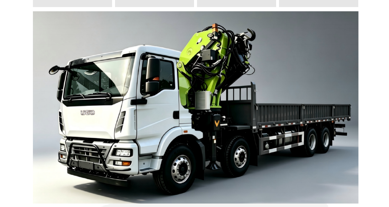 UGO-TG 8x4 Truck-Mounted Knuckle-boom Crane UGO
