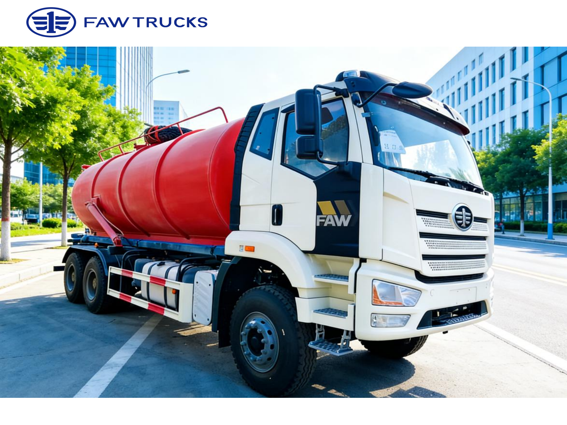 FAW J6L Sewage Suction Truck CA1250P62K2T1E