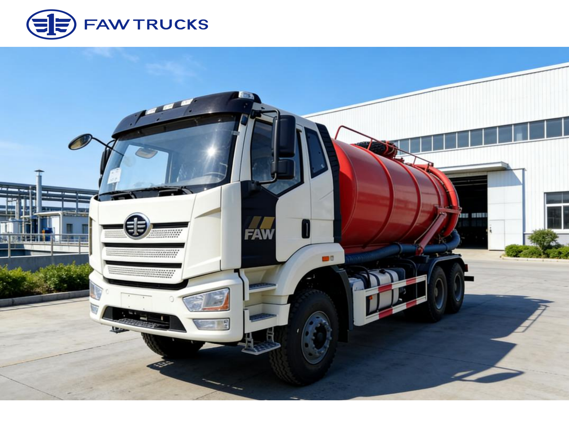 FAW J6L Sewage Suction Truck