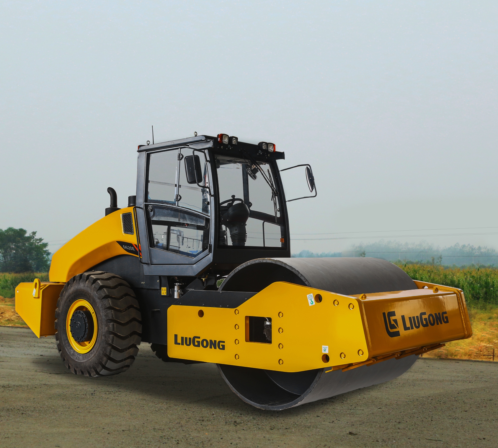 CLG6620E Single Drum Vibratory Roller Roller
